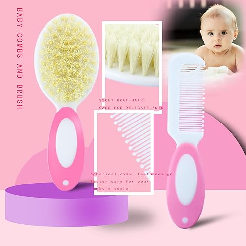Baby Care Kits,Baby Grooming Kit,10 in 1 Newborn Essentials Must Haves,Baby Nail Clippers Baby Brush Baby Comb Earpick Nose Cleaning Tool Baby Nail File Nursing Baby Kit （Blue） - Jamouz