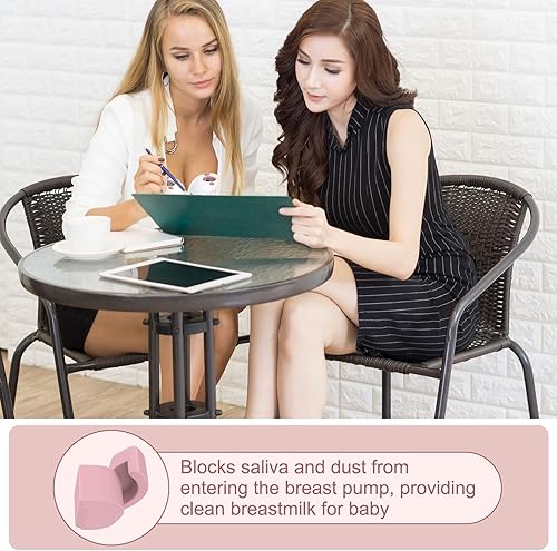 10PCS Breast Pump Parts, 6Pack Silicone Duckbill Valve & 4Pack Silicone Diaphragm Compatible with Momcozy M5 Wearable Breastpump, M5 Breast Pumps Replacement Accessories Breastfeeding Essentials Kit - Jamouz