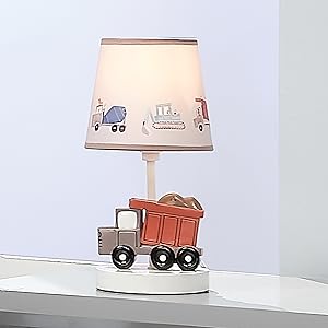 Construction Zone Lamp with Shade