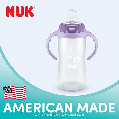 NUK Learner Cup, 6+ Months, Timeless Collection,  Exclusive, 5 Oz, Pack of 2 – BPA Free, Spill Proof Sippy Cup - Jamouz