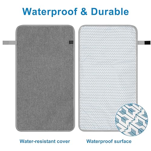 Accmor Portable Diaper Changing Pad, Waterproof Baby Changing Mat, Baby Diaper Changing Pad Portable, Travel Changing Pad for Baby, Black - Jamouz