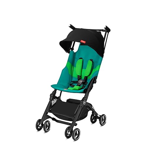 gb Pockit Air All Terrain Ultra Compact Lightweight Travel Stroller with Breathable Fabric in Velvet Black - Jamouz