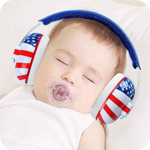 Mumba Baby Ear Protection Noise Cancelling Headphones for Babies and Toddlers Baby Earmuffs - Ages 3-24+ Months - Jamouz