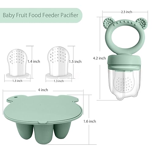 Baby Food Freezer Tray and Teething Popsicle Molds – The Perfect Solution for Your Little One's Teething and Feeding Needs - Jamouz