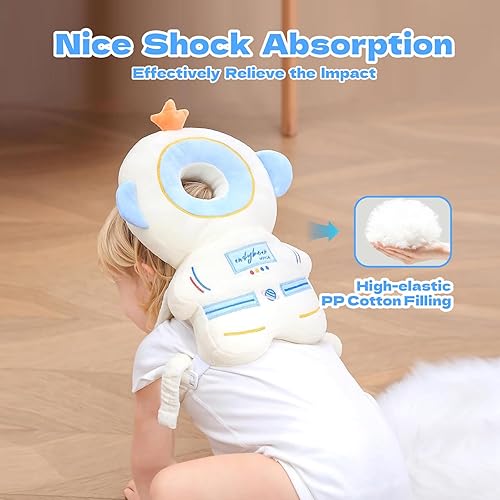 Baby Head Protector Backpack: Alarm Function,Adjustable and Ultra-Light(Bee) - Jamouz