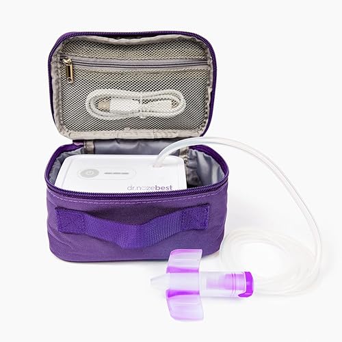 Dr. Noze Best | NozeBot Travel Pouch - Electric Baby Nasal Aspirator | Pediatric ENT-Designed Baby Care for Nasal Vacuum | Carry Case | Accessory Bag - Jamouz