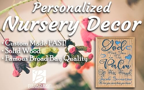 Baptism Gift Blessing Personalized Christening Gifts - for Boys Baby Girls Babies Made in USA (My Baptism) - Jamouz