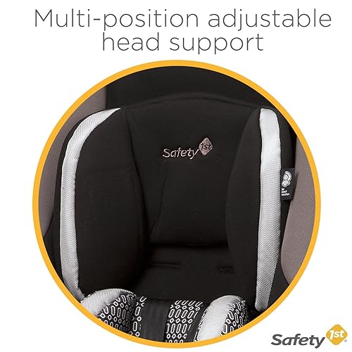 Safety 1st Guide Convertible Car Seat, Fits 3 Across, Forward Facing and Rear Facing, Chambers - Jamouz