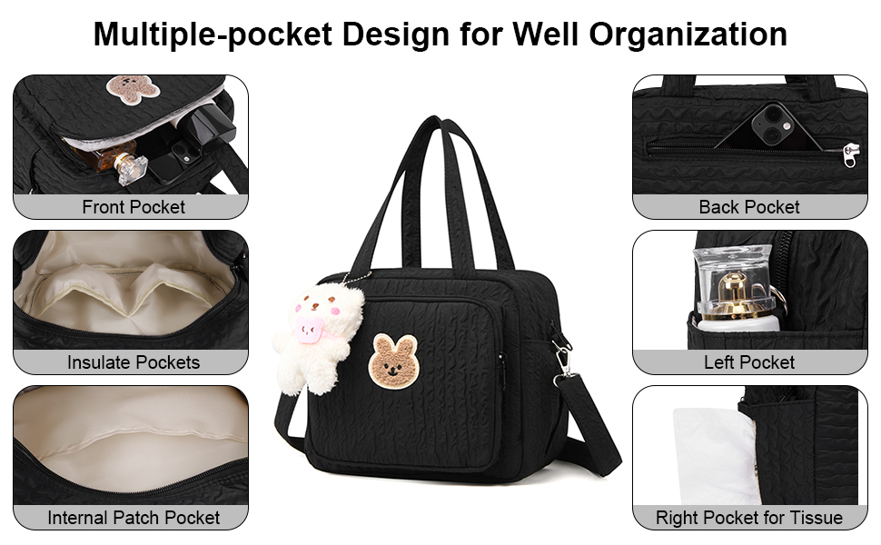 Baby Diaper Bag Tote