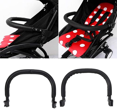 angwang Stroller Armrest,Baby Stroller Armrest Bumper Bar Universal Handlebars Baby Pushchair Accessories A 43cm/16.93in - Jamouz