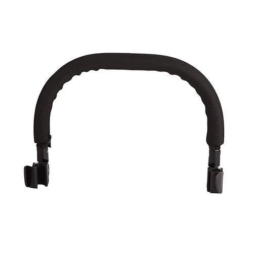 Universal Baby Stroller Guardrail Armrest Adjustable Baby Bumper Bar Stroller Accessories Adjustable Baby Bumper Bar (Black) - Jamouz