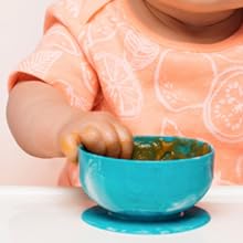 ChooMee IncrediBowl baby kids feeding food silicone suction blw weaning food toddler puree bowls