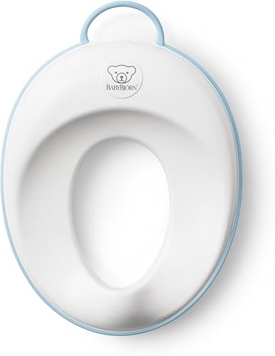 BABYBJORN Toilet Trainer, White/Gray, 1 Count (Pack of 1) - Jamouz