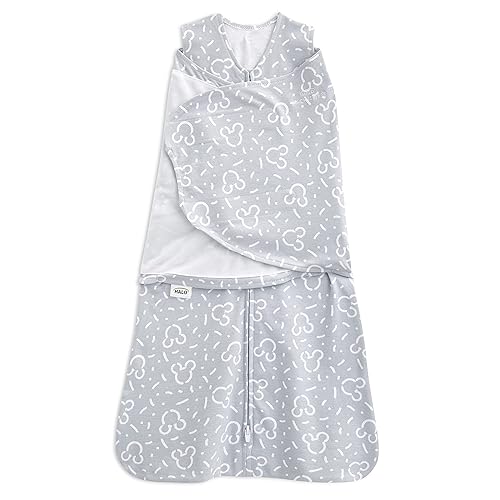 HALO 100% Cotton Sleepsack Swaddle, 3-Way Adjustable Wearable Blanket, TOG 1.5, Baby Blue, Newborn, 0-3 Months - Jamouz