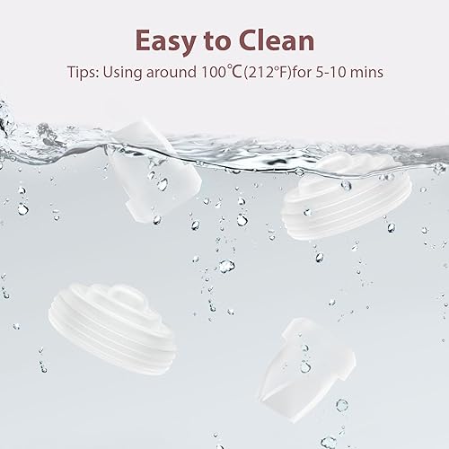 10PCS Breast Pump Parts, 6Pack Silicone Duckbill Valve & 4Pack Silicone Diaphragm Compatible with Momcozy M5 Wearable Breastpump, M5 Breast Pumps Replacement Accessories Breastfeeding Essentials Kit - Jamouz