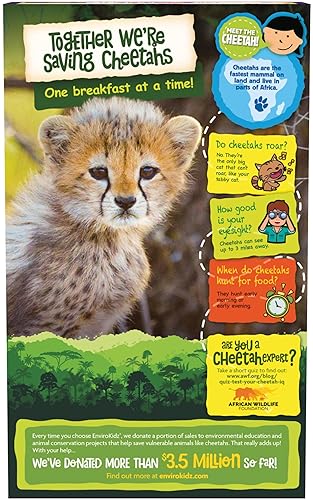 NATURES PATH CEREALS KIDS CHEETAH CHOMPS OR 10 OZ - Jamouz