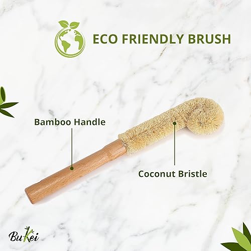 Bamboo Baby Bottle Drying Rack - Space Saving Bottle Dryer & Holder - Jamouz