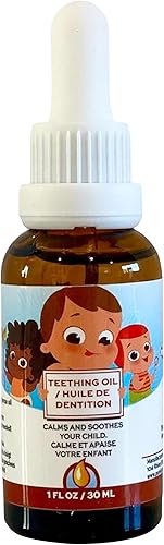 Punkin Butt Teething Oil - 1 oz - 100% Natural, for Babies - Proprietary Blend Includes Chamomile, Sunflower, Peppermint, and Clove - Baby Teething Relief with No Added Chemicals - Jamouz