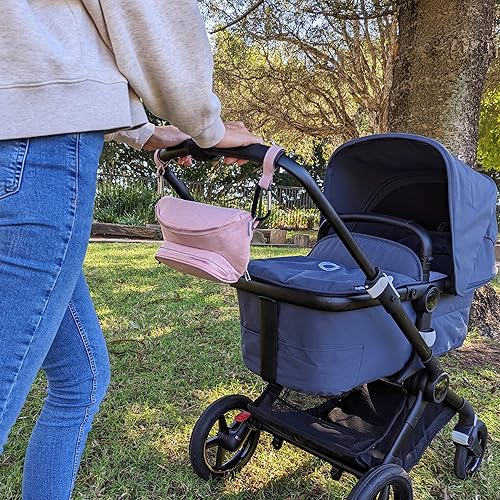 Suessie Fanny Pack Diaper Bag - with Baby Changing Pad & Waterproof Wipes Pocket - Stroller Organizer - Jamouz