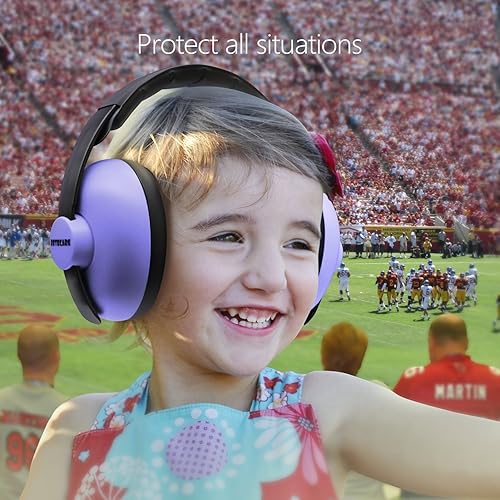 Baby Ear Protection Noise Cancelling Headphones for Babies for 3 Months to 3 Years (Blue) - Jamouz