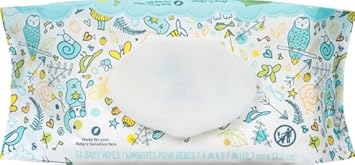 Seventh Generation Baby Wipes Sensitive Protection with Snap Seal Diaper Wipes 768 Count - Jamouz