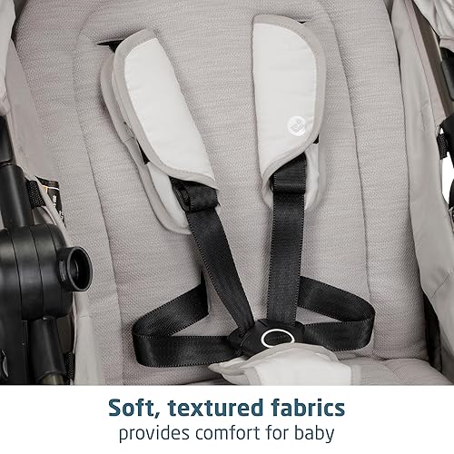 Maxi-Cosi Zelia™ Luxe 5-in-1 Modular - Baby Travel System Car Seat and Stroller, Infant Car Seat and Stroller Combo, Baby Car Seat and Stroller Combo in New Hope Tan - Jamouz