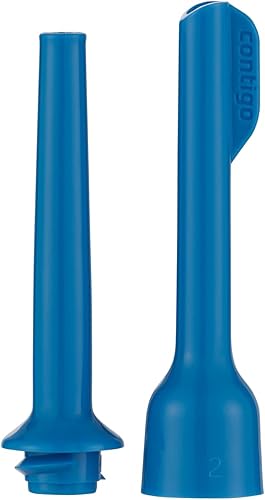 Contigo Kids Spill-Proof 14oz Tumbler with Straw and BPA-Free Plastic, Fits Most Cup Holders and Dishwasher Safe, 2-Pack Strawberry Cream & Blue Raspberry - Jamouz
