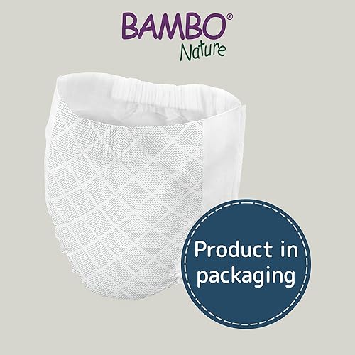Bambo Nature Premium Dreamy Night Pants, Pull Up Pants, Eco-Labeled Night Time Diapers, Secure, Comfortable, Skin Friendly : Children Aged 4-7 Years, 10 Count - Jamouz