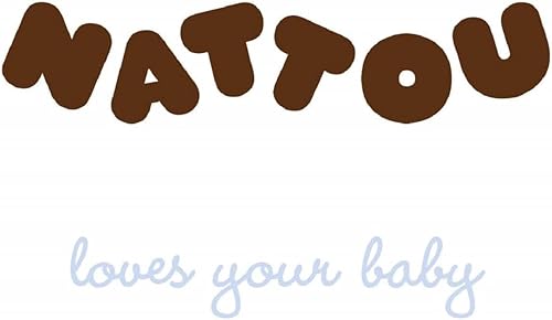 Nattou Softy Changing Pad - Wipeable Baby Changing Mat- Durable, Water-Resistant, Cocoon Shape with Honeycomb Bottom Grips BPA-Free, Assimilates Room Temperature - Grey - Jamouz