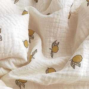 sfot muslin baby blanket neutral baby blanket for girls boys double layer muslin blanket