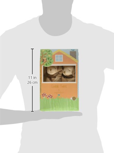 Angel Dear - Brown Giraffe, Cuddle Twins Blankie Set, 2 Count (Pack of 1) - Jamouz