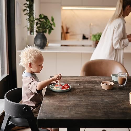 mushie Silicone Suction Plate | BPA-Free Non-Slip Design (Ivory) - Jamouz