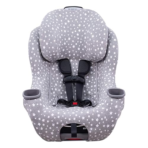 JYOKO Kids Cover Liner for car seat Compatible with Graco Extend2fit, 100% Cotton Made (Raccoon) - Jamouz