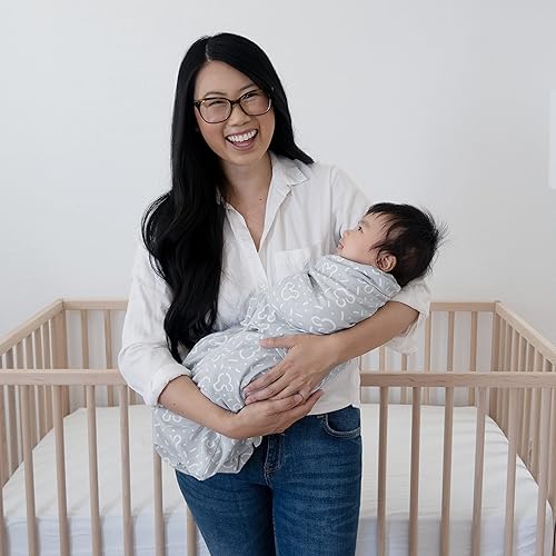 HALO 100% Cotton Sleepsack Swaddle, 3-Way Adjustable Wearable Blanket, TOG 1.5, Baby Blue, Newborn, 0-3 Months - Jamouz