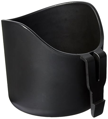 Clek Drink-Thingy Baby Car Seat Cup Holder for Foonf & Fllo Car Seat Models - Attaches Easily to Either Side, Dishwasher-Safe, Black - Jamouz