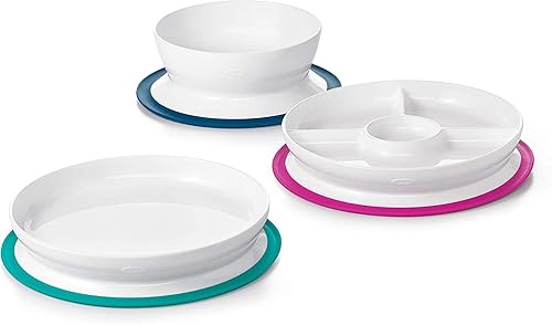 OXO Tot Stick and Stay Suction Bowl - Opal - Jamouz