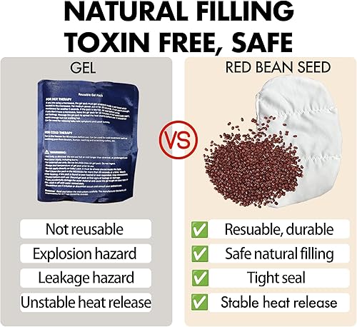 Baby Colic Relief Gripe Belt Seed Heating Pad with Gentle Warmth Tummy Wrap for Soothing Gas and Upset Stomach (Beige, 0m+) - Jamouz