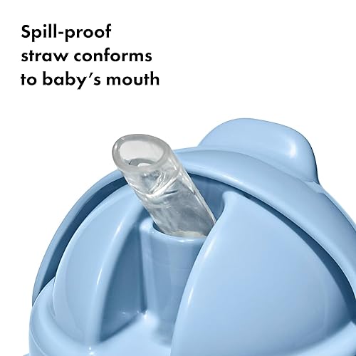 OXO Tot Transitions Straw Cup with Removable Handles - 6 oz. - Dusk - Jamouz