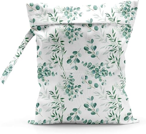 Waterproof Cloth Diaper Wet Dry Bag, Reusable Travel Beach Pool Daycare Soiled Toddler Items Yoga Gym Bag for Swimsuits or Wet Clothes Diaper Western Boots Wet Bag - Jamouz