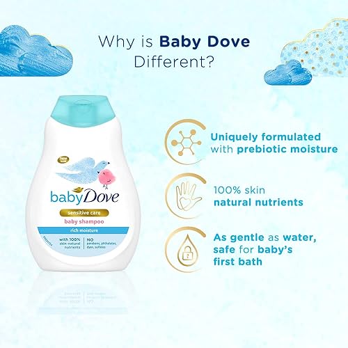 Dove Baby Rich Moisture Shampoo (200ml) - Jamouz