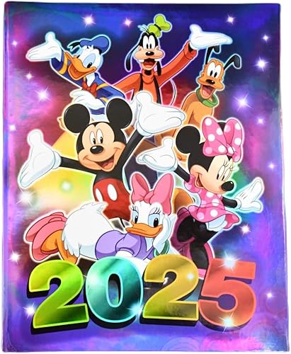 Mickey Mouse and Gang 2024 Photo Album 4'X 6' Holds 200 Photos. - Jamouz