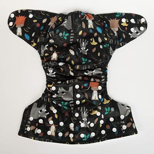 2 to 7 Years Old Junior Big Cloth Diaper Pocket Reusable Baby Kids Toddler (Be Brave) - Jamouz