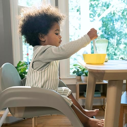Ingenuity Full Course 6-in-1 High Chair - Baby to 5 Years Old, 6 Convertible Modes, 2 Dishwasher Safe Trays - Astro, 13108 - Jamouz