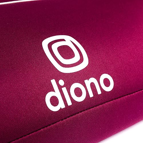 Diono Solana, No Latch, Pack of 2 Backless Booster Car Seats, Lightweight, Machine Washable Covers, Cup Holders, Pink - Jamouz