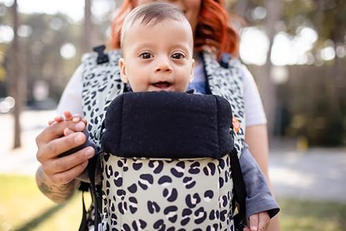 Beco Baby Carrier Gemini Newborn to Toddler-Front, Back and Hip Seat Carrier,Baby Carrier Backpack & Baby Front Carrier with Adjustable Seat,Ergonomic Baby Holder 7-35lbs (Grey) - Jamouz
