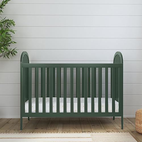 DaVinci, Beau 3-in-1 Convertible Crib in Light Sage, GREENGUARD Gold Certified - Jamouz