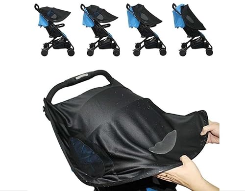 Baby Stroller Sun Protection Sun Shade for Car Seats Pram Pushchair Buggy - Anti-UV Toddlers Canopy Cover Awning - Jamouz
