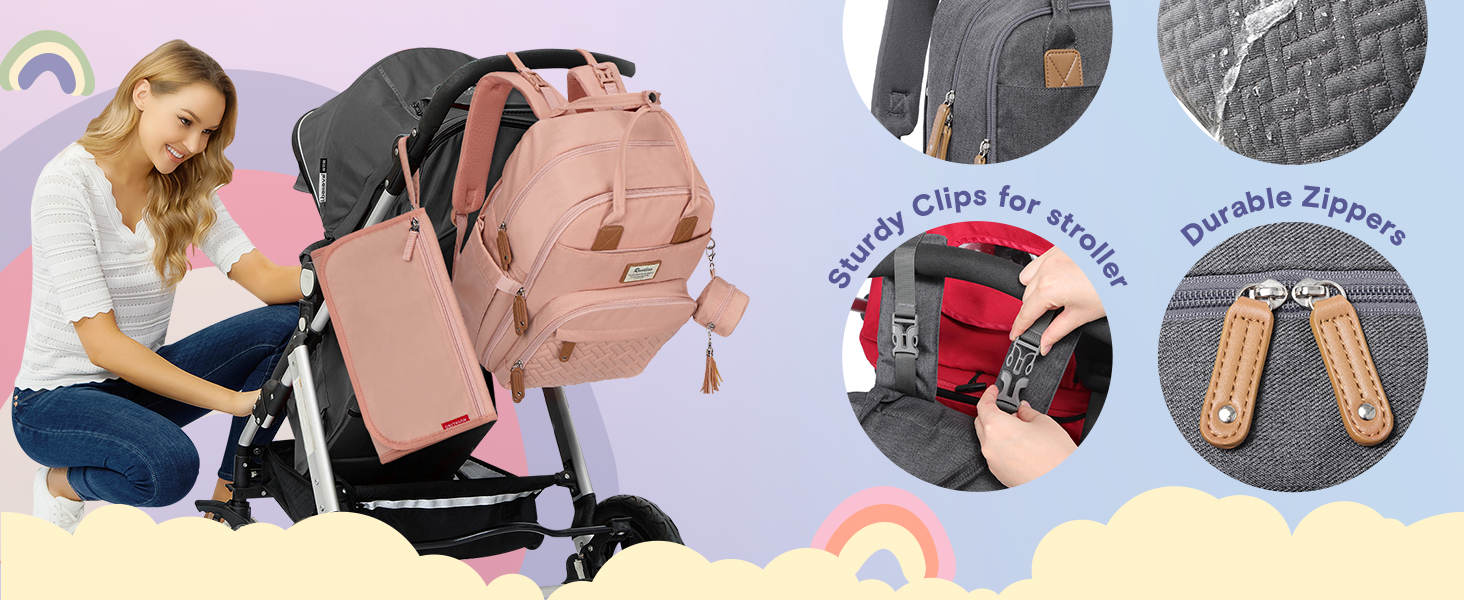 diaper bag backpack baby bag travel essentials