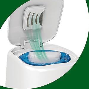 Diaper pail deodorizer