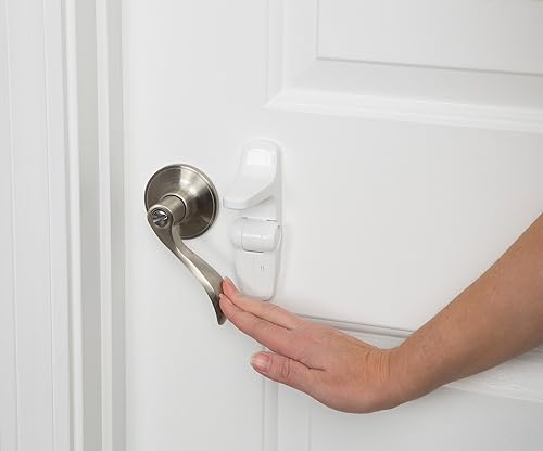 Safety 1st OutSmart Child Proof Door Lever Lock, White, 1 Count - Jamouz